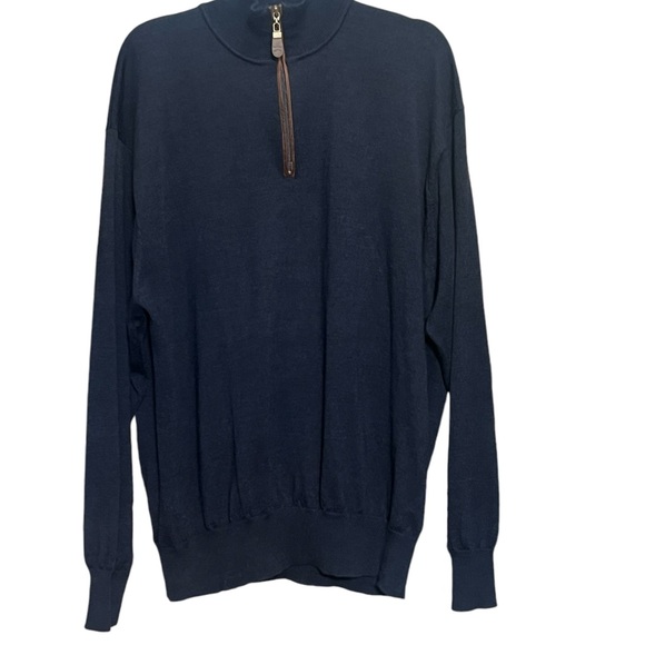 Orvis, Size XXL, Blue, Merino Wool, pullover sweater. N31 - Picture 8 of 10